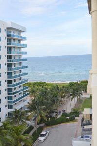 Balcony East View (b) - 9195 Collins Ave, Unit 1013, Surfside, FL 33154 - © Flat Fee Florida Realty